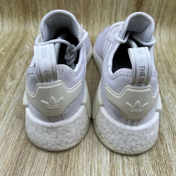 adidas NMD R1 Women's Size 7.5 White Shoes Boost Sneakers Athletic GX8313 - Picture 4 of 10